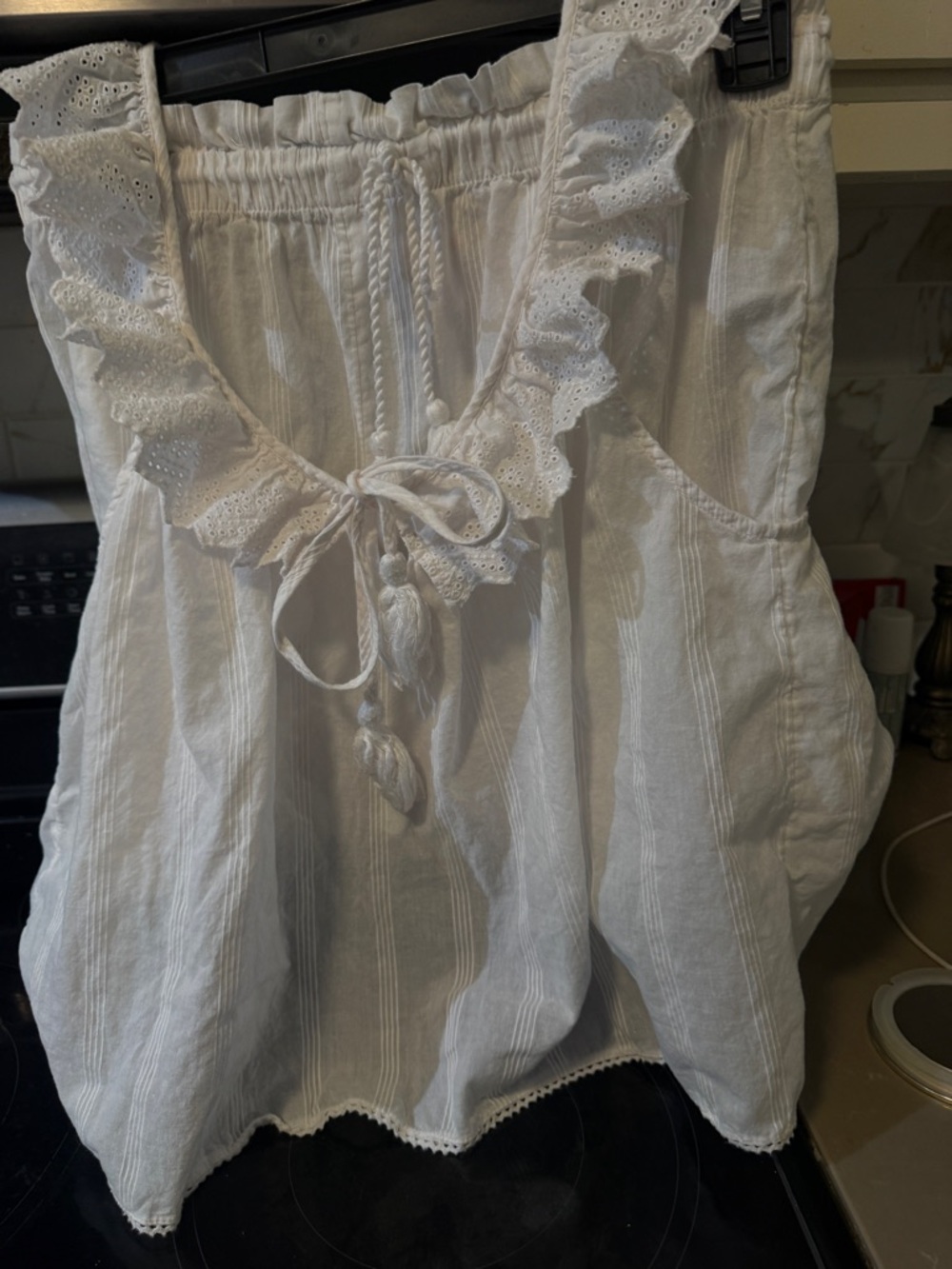 Shabby Chic White Gauzy pjs